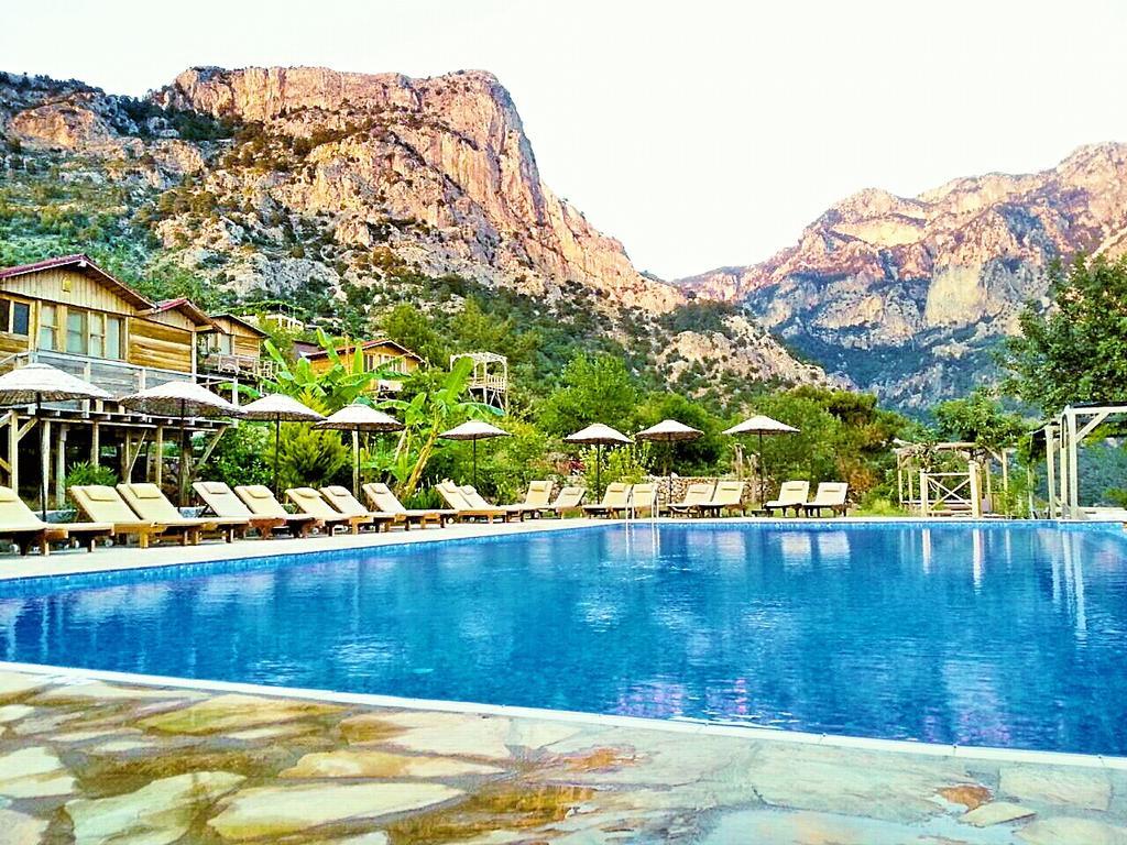 Olive Garden Kabak Hotell Faralya Exteriör bild
